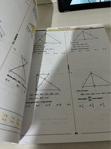 Acil yayınları geometri soru bankası