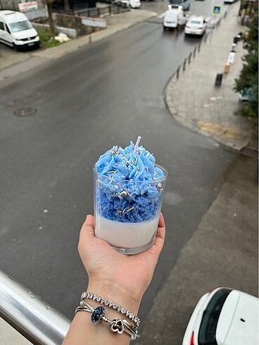 Ocean kokulu kremali mum 400 ml