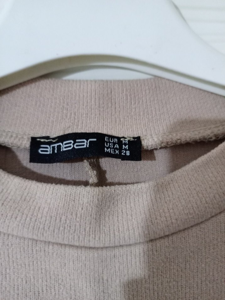 Bej Salaş Elbise - Görsel 3