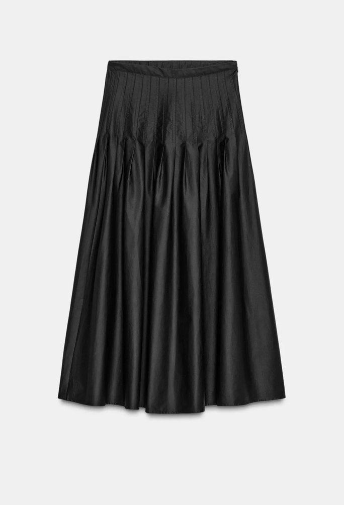 Siyah Midi Etek yeni sezon - Görsel 2