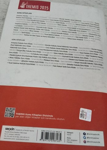 İdari Yargılama Hukuku Kitabı - Themis 2025 - Görsel 2