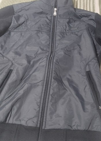 Gri Erkek ceket fermuarlı - Görsel 2