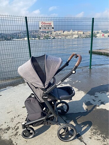 9- 36 kg Beden gri Renk Kanz Travel Sistem Bebek Arabası Puset Dahil