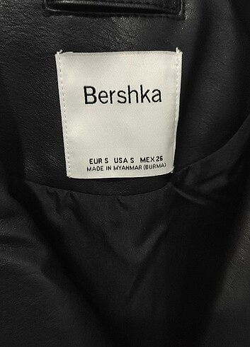 BERSHKA Bayan Deri Ceket (xs-s)