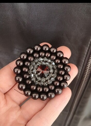 l Beden kahverengi Renk Napato deri trençkot. Tam mevsimi etiketli Yurtdışı ürünü