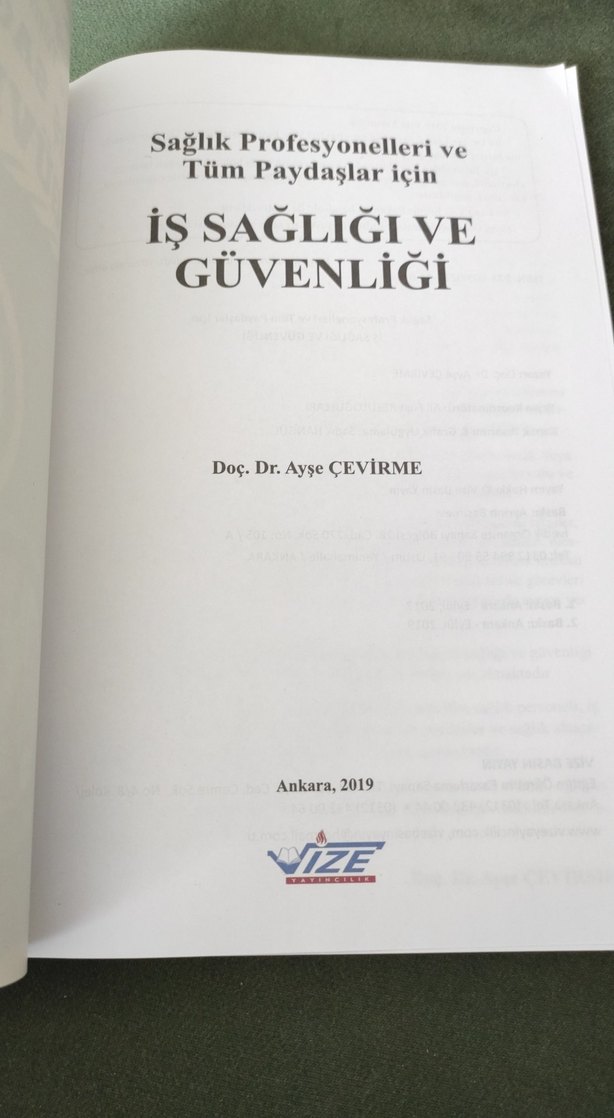 İş Sağlığı ve Güvenliği Kitabı - Görsel 4