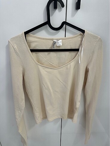 H&M İNCE SARI BADY