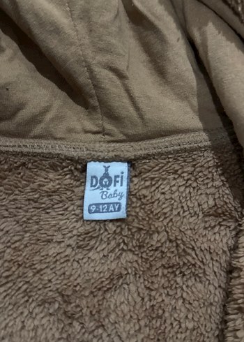9-12 Ay Beden camel Renk Polar unisex ceket