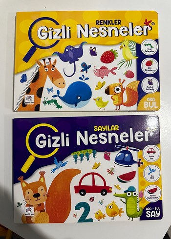 Gizli Nesneler - Renkler ve Sayılar Kitapları - Görsel 2