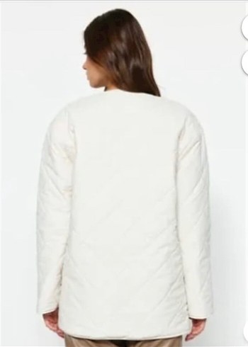 Trendyol & Milla Kahverengi Tüylü Kadın Oversize Midi Ceket