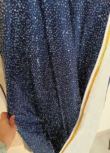 38 Beden lacivert Renk Nişan düğün nikah özel gün elbisesi