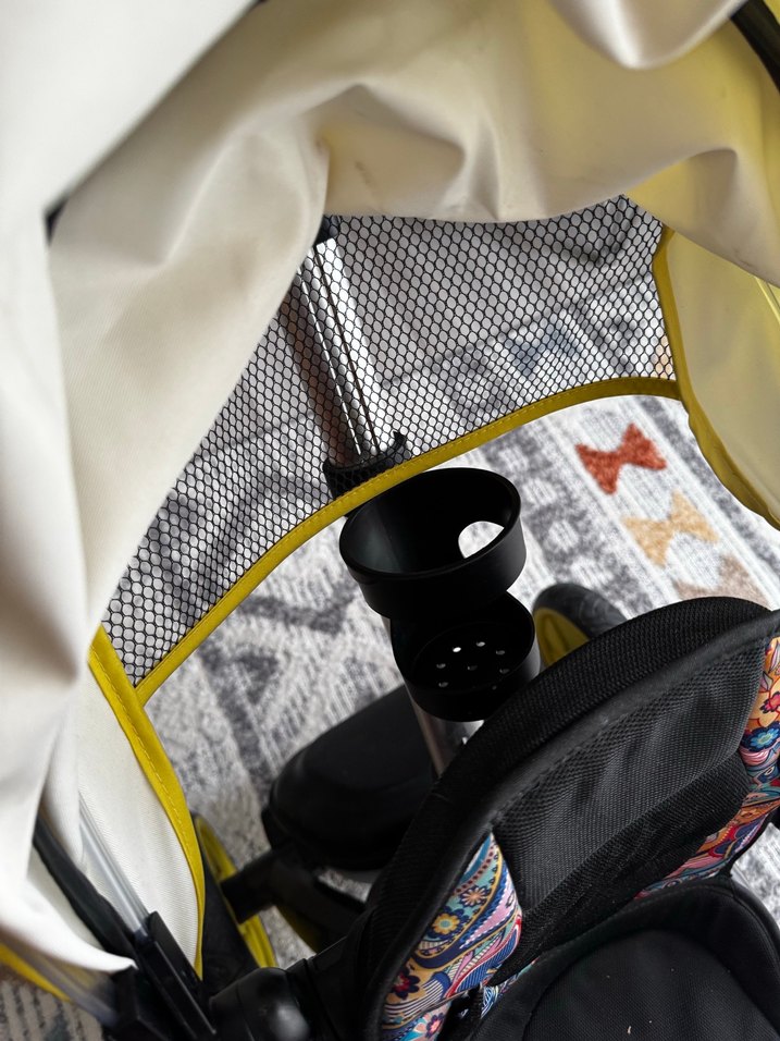 Sarı Kaplamalı Üç Tekerlekli Bisiklet - Görsel 4