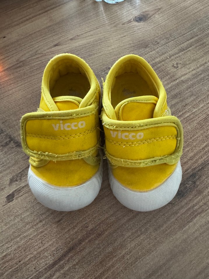Sarı Erkek Bebek İlk Adım Ayakkabısı - Görsel 2