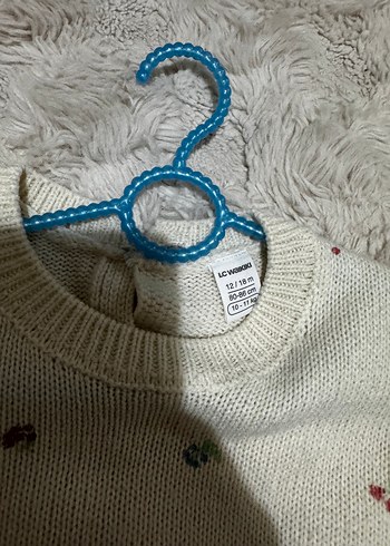 Kız Çocuk Gri Kürklü Denim Ceket - Görsel 3