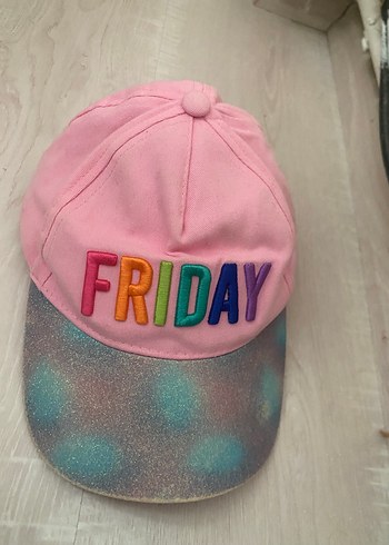 Pembe Parlak Kız Şapkası - Görsel 3