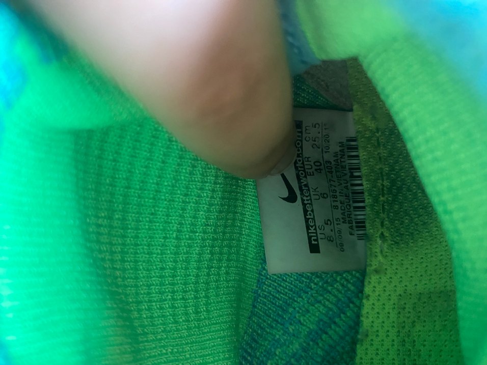 Nike orijinal Turkuaz Bağcıklı Spor Ayakkabı - Görsel 3