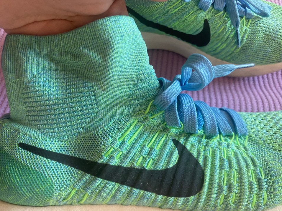 Orijinal Nike Turkuaz Bağcıklı Spor Ayakkabı - Görsel 2