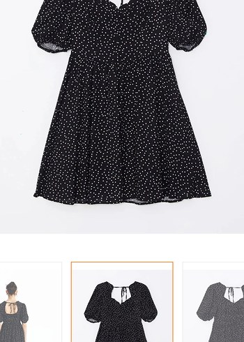 Puantiyeli Elbise - Görsel 3