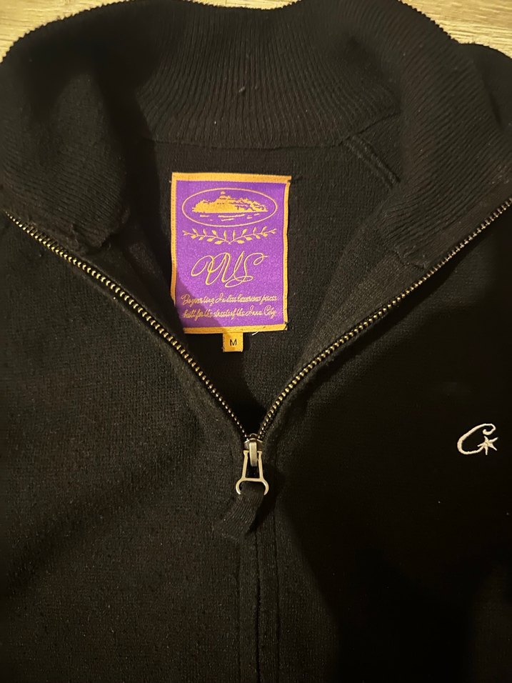 Corteiz knit zip up - Görsel 3