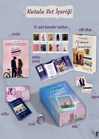  Beden Alabora Limanları kutulu set