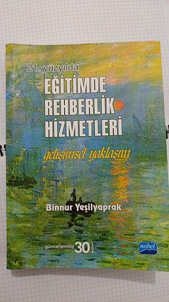 Eğitimde rehberlik hizmetleri güncellenmiş 30.basım Binnur yeşil