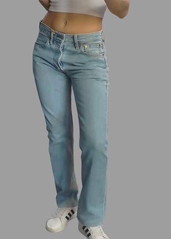 Orijinal Vintage Levi's 501 Pantolon