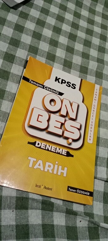 Tercih Akademi KPSS tamamı çözümlü 15 deneme