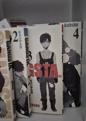 Beden Renk Gangsta Çizgi Roman Seti 4 Cilt