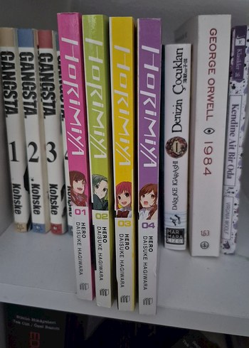 Horimiya 1-2-3-4 Manga Seti