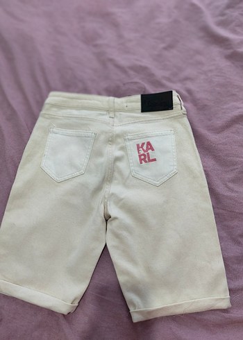 Bej Kadın Bermuda Şort Regular Fit - Görsel 2