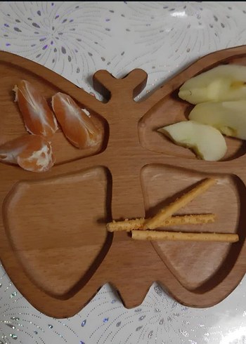  Beden çeşitli Renk ahşap desenli sunum tabakları