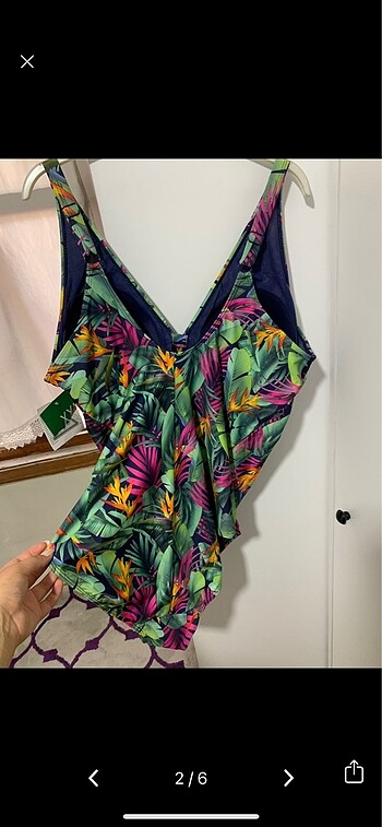 H&M Kadın büyük beden mayo xxl/46 beden sıfır