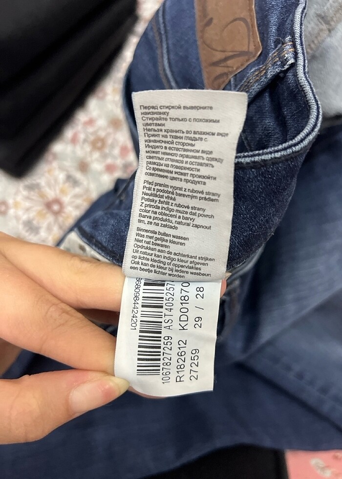 Mavi pantolon - Görsel 5