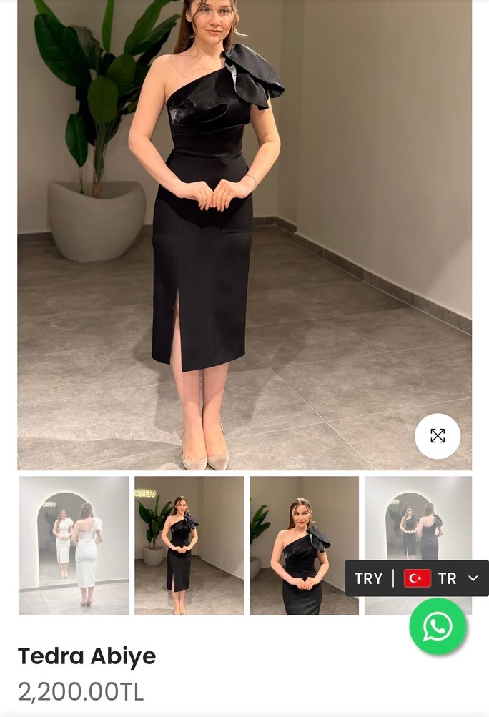 Tek kol abiye - Görsel 5