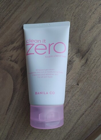 clean it zero yüz temizleme jeli