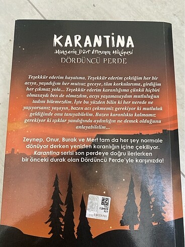  Karantina beyza alkoç 4. Kitap