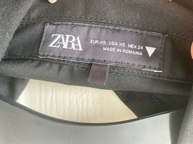 xs Beden siyah Renk Zara kısa elbise eski sezon