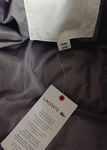 Beyaz Midi Şişme Mont Kapüşonlu - Görsel 7