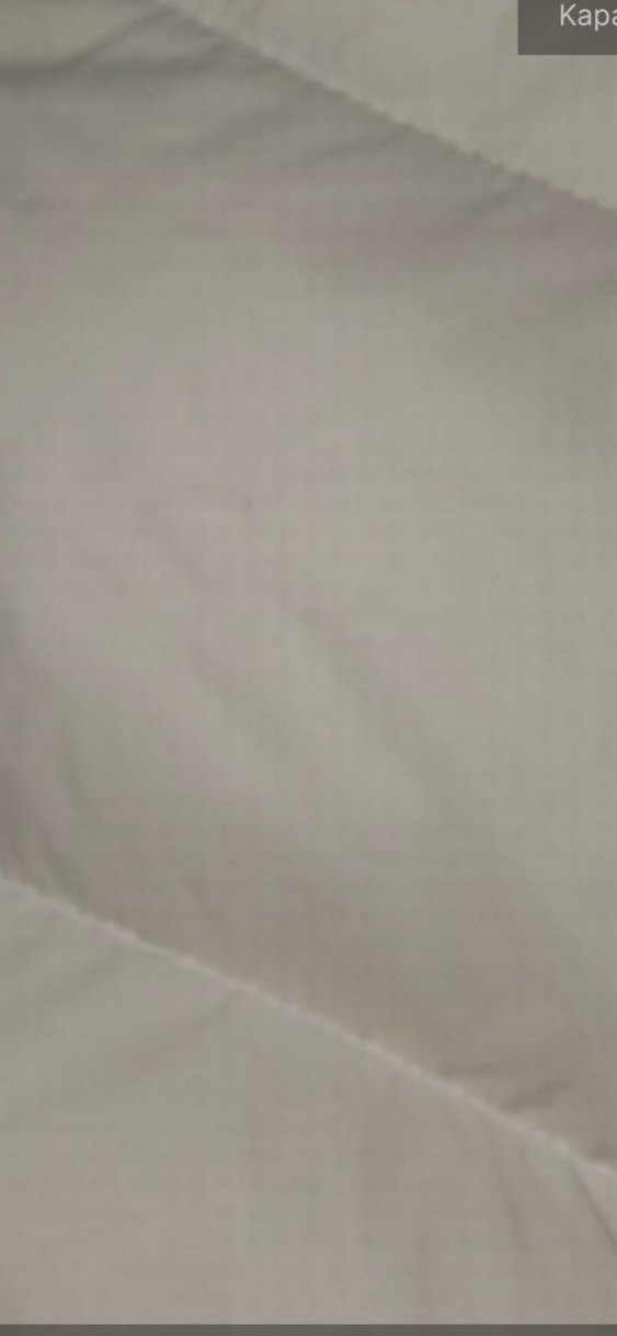 Beyaz Midi Şişme Mont Kapüşonlu - Görsel 5