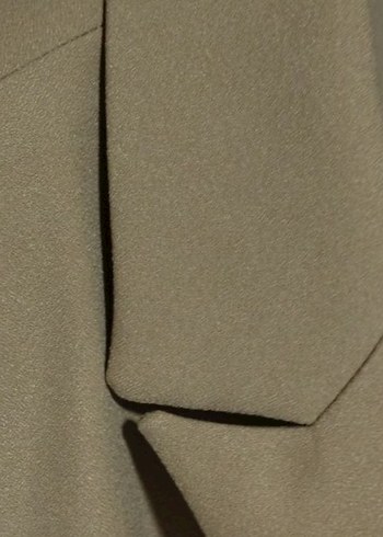 Bej Kadın Klasik Kesim Blazer Ceket - Görsel 4