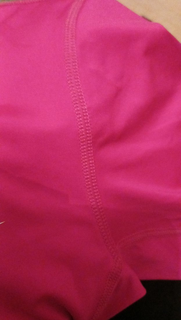 Nike Pro Pembe V Yaka Kadın Spor Tişörtü - Görsel 5