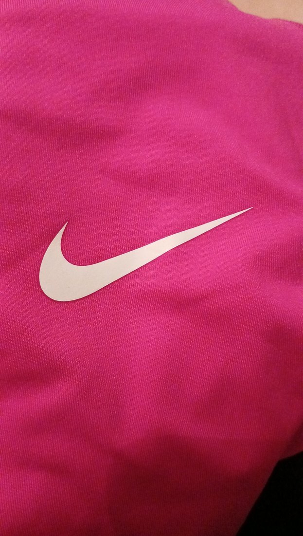 Nike Pro Pembe V Yaka Kadın Spor Tişörtü - Görsel 4