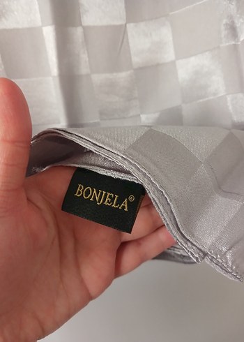 Dama deseni jakar eşarp - Görsel 2