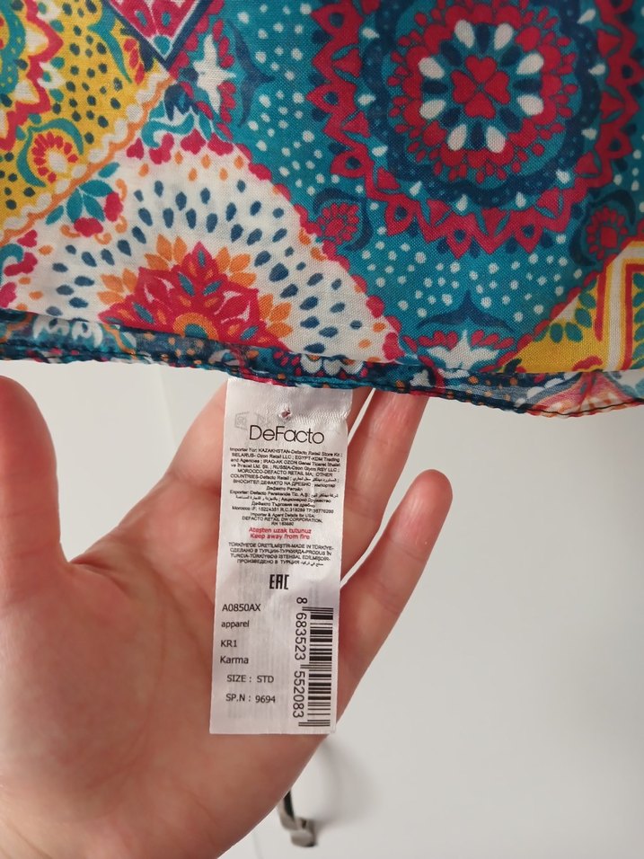 DeFacto Etnik desen şal - Görsel 2