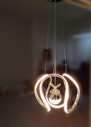 Beden beyaz Renk Ahtapot Led Avize
