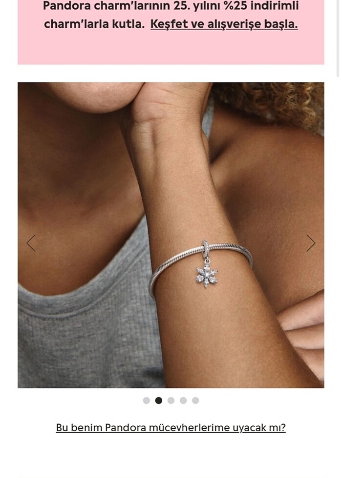 Işıltılı Herbaryum Sallantılı Charm - Görsel 4