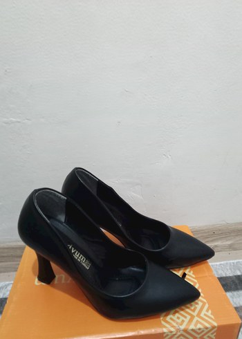 Diğer Diger Siyah Stiletto Kadın Ayakkabı hiç kullanılmadı