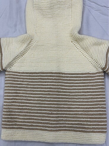 El örgüsü bebek ceketi - Görsel 5