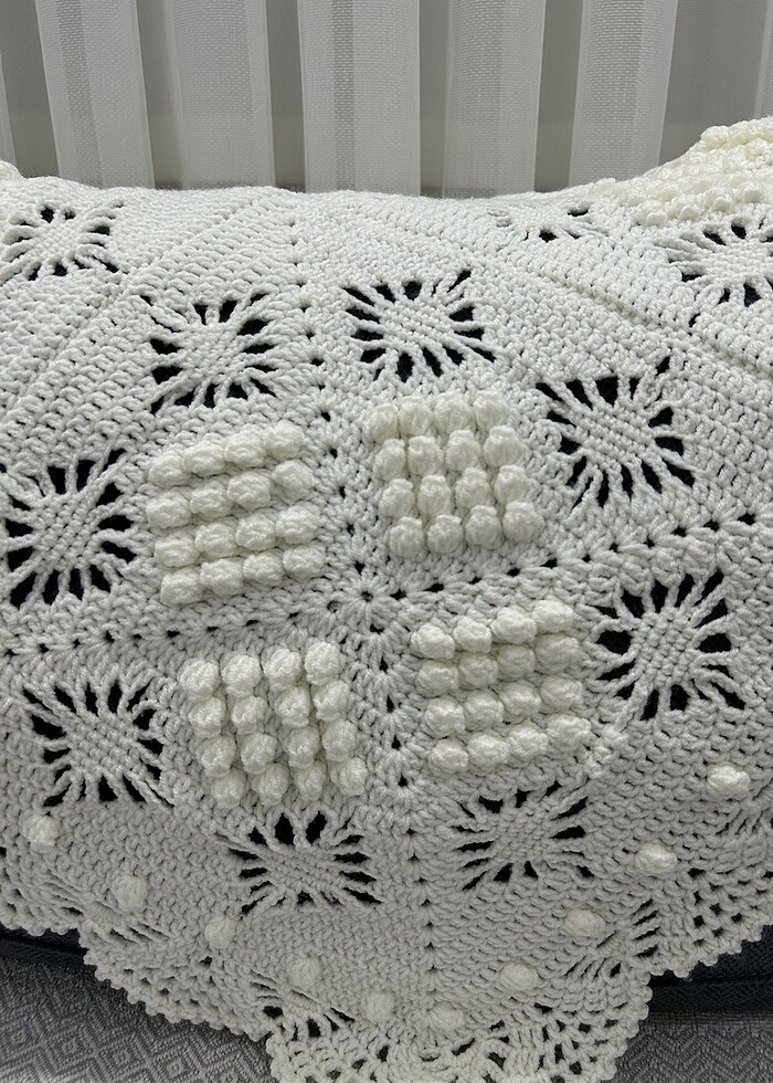 El emeği bebek battaniyesi - Görsel 3