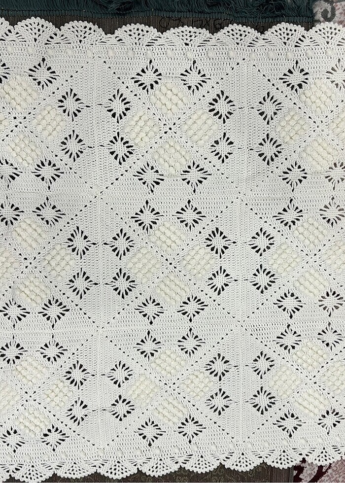 El emeği bebek battaniyesi - Görsel 5